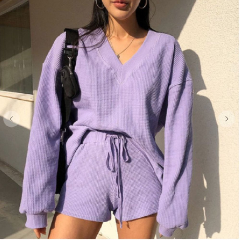 Chelle Two Piece Waffle Set
